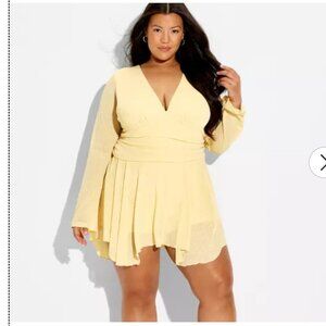 Fairycore Yellow Romper